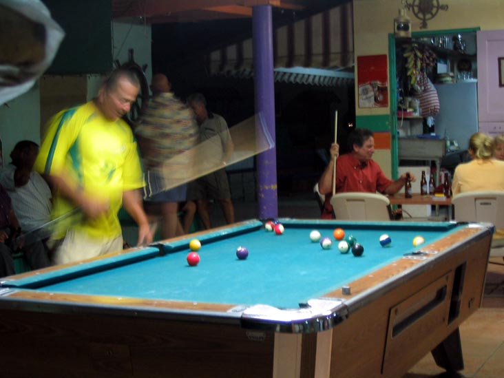 Pool Table, Zeerover (Fisherman's Bar), Savaneta, Aruba