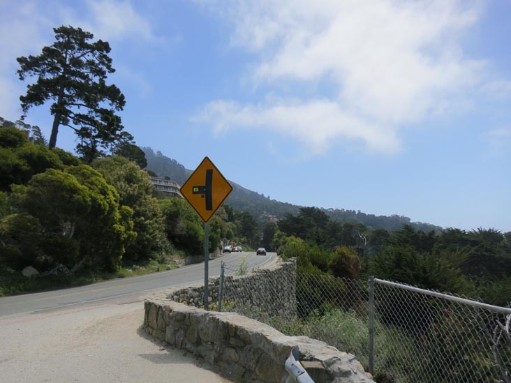 Overlook, Highway 1 Near Hyatt Carmel Highlands, Carmel Highlands, California, May 15, 2012