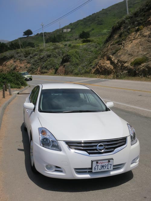 Overlook North of Bixby Creek Bridge, Highway 1 Between Carmel and Big Sur, California, May 15, 2012
