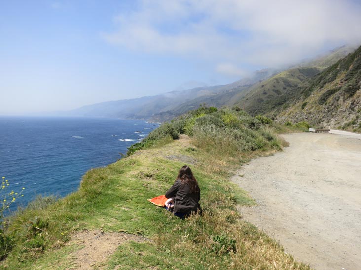 Overlook, 19 Miles South of Big Sur, Highway 1 Between Big Sur and Cambria, California, May 15, 2012