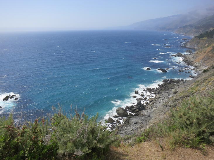 Overlook, 19 Miles South of Big Sur, Highway 1 Between Big Sur and Cambria, California, May 15, 2012