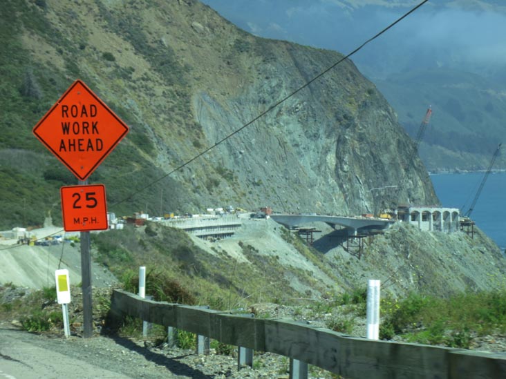 Limekiln Creek Bridge, Highway 1 Between Big Sur and Cambria, California, May 15, 2012