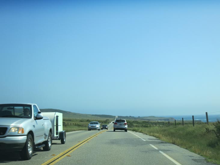 Highway 1 Near San Simeon, California, May 15, 2012