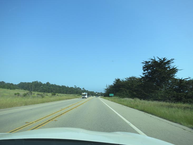 Highway 1 Near Cambria, California, May 15, 2012