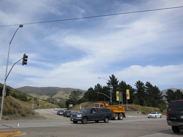 Highway 1 at Highland Drive, San Luis Obispo, California, May 17, 2012
