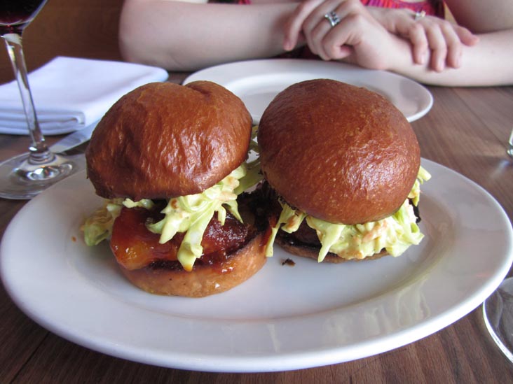 Barbeque Pork Belly Sandwiches, Animal Restaurant, 435 North Fairfax Avenue, Los Angeles, California