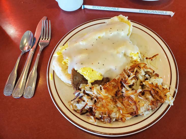 Country Boy Breakfast, Bob's Big Boy, Burbank, California, August 3, 2025