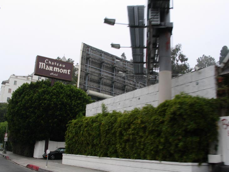 Chateau Marmont Hotel and Bungalows, 8221 Sunset Boulevard, Hollywood, California