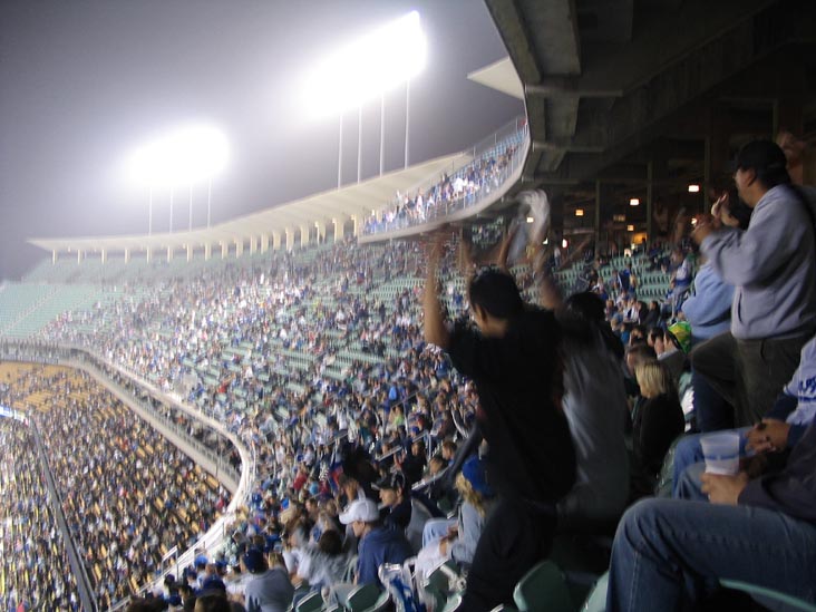 The Wave, Dodger Stadium, Los Angeles, California