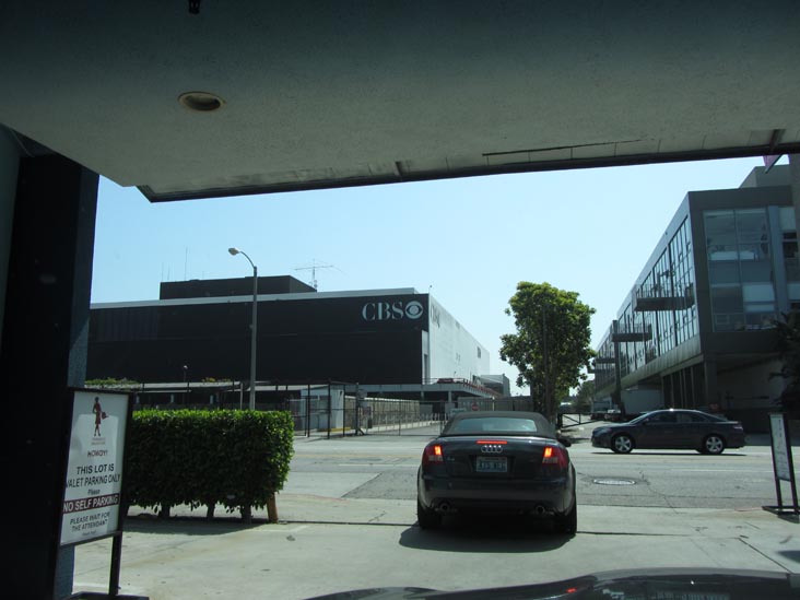 CBS Television City From Farmer's Daughter Hotel, 115 South Fairfax Avenue, Los Angeles, California