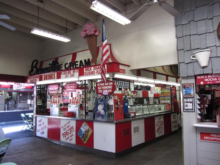 Bennett's Ice Cream, Stall 548, Farmers Market, 6333 West 3rd Street at Fairfax, Los Angeles, California, May 20, 2012
