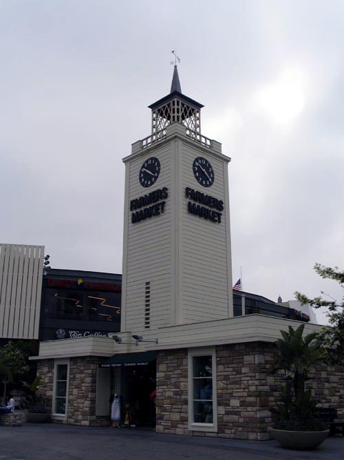 Clock Tower, Farmers Market, 3rd Street & Fairfax, Los Angeles, California