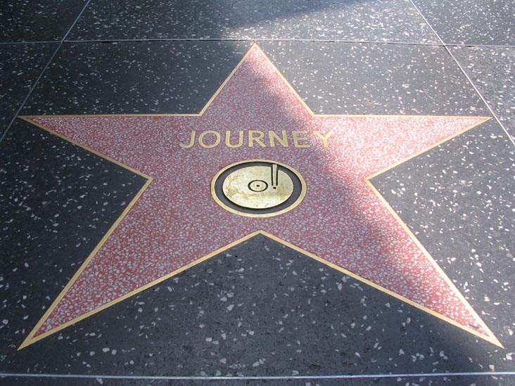 Journey Star, Hollywood Walk of Fame, Hollywood Boulevard, Hollywood, California