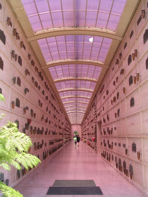 Abbey of the Psalms, Hollywood Forever Cemetery, 6000 Santa Monica Boulevard, Hollywood, California, May 10, 2006