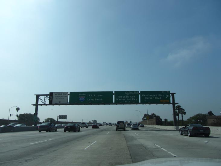 Interstate 405 Near Washington Boulevard, Los Angeles, California, May 21, 2012