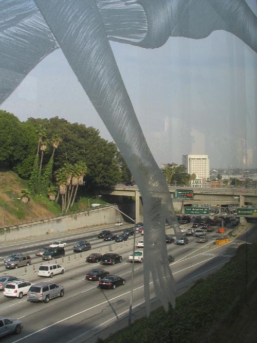 Santa Ana Freeway From Cathedral of Our Lady of the Angels, Los Angeles, California