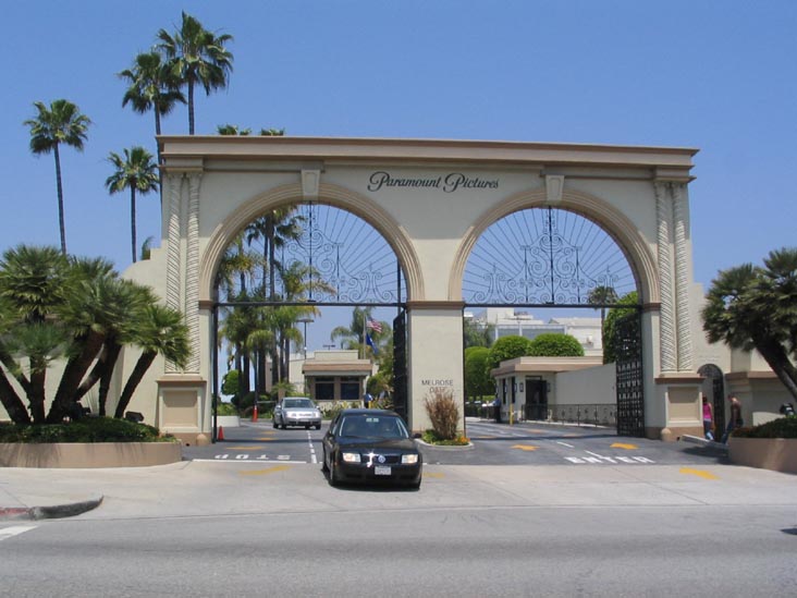 Melrose Gate, Paramount Studios, 5555 Melrose Avenue, Los Angeles, California