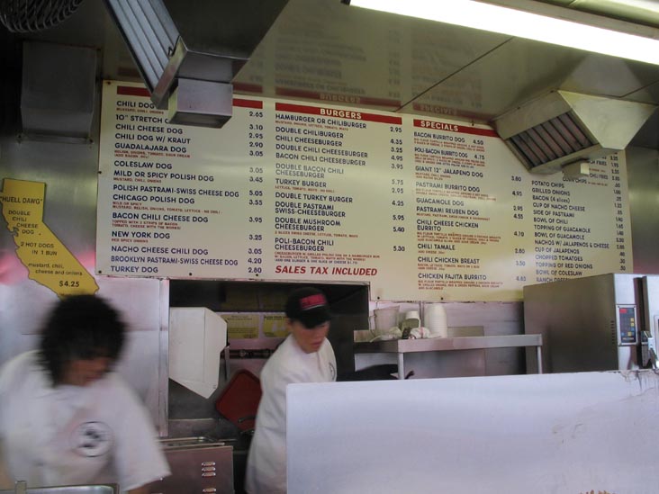 Pink's Hot Dogs, 709 North La Brea Boulevard, Los Angeles, California
