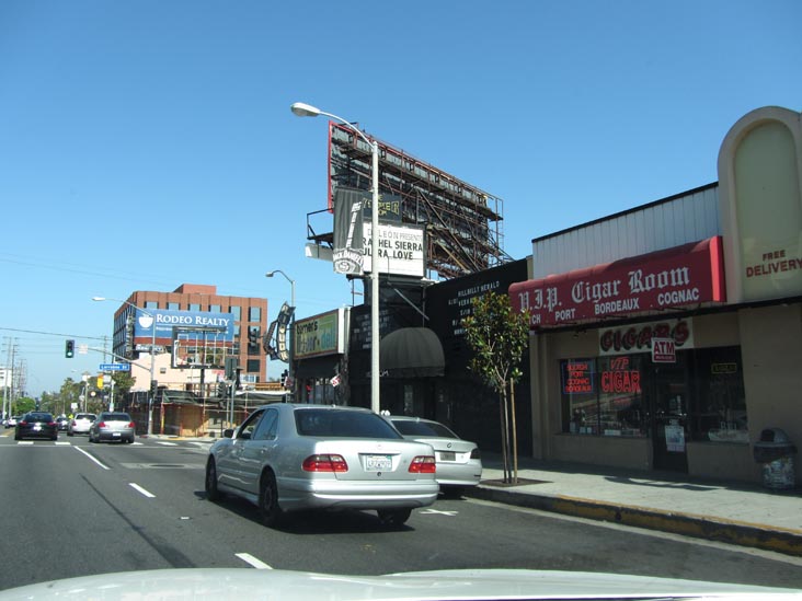 Sunset Boulevard Near Larrabee Street, West Hollywood, California, May 20, 2012