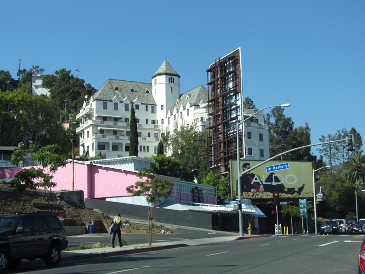 Sunset Boulevard at Roxbury Road, West Hollywood, California, May 20, 2012