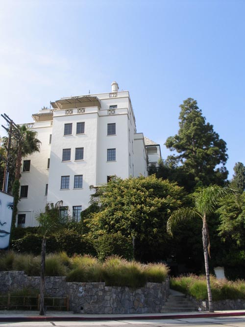 Chateau Marmont Hotel and Bungalows, 8221 Sunset Boulevard, Hollywood, California