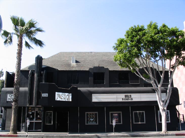 The Roxy Theatre, 9009 Sunset Boulevard, Hollywood, California