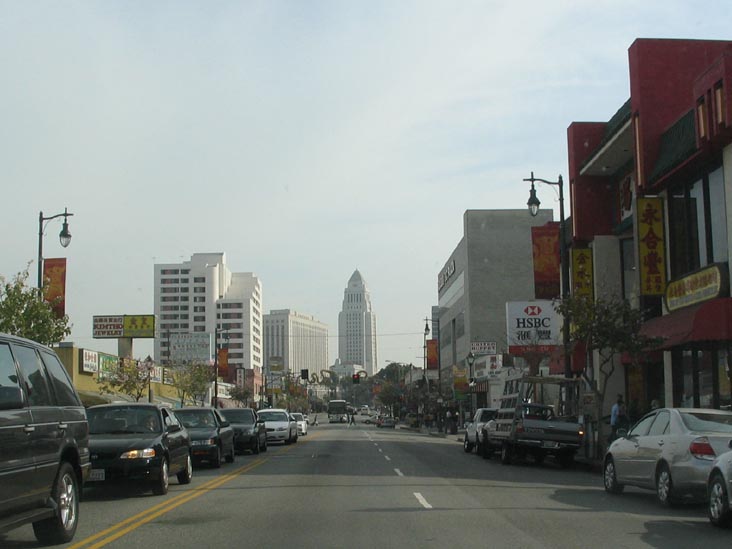 Wilshire Boulevard Near Koreatown, Los Angeles, California