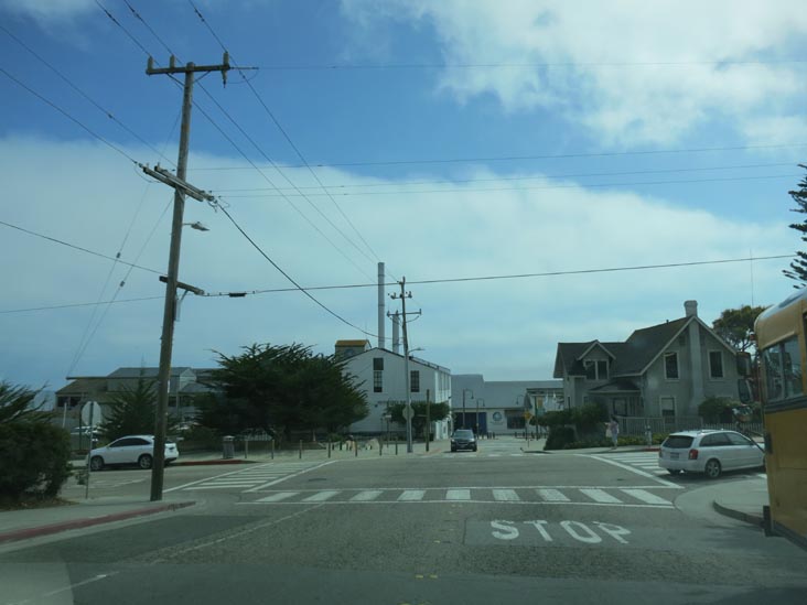 David Avenue at Wave Street Looking Toward Monterey Bay Aquarium, Monterey, California, May 15, 2012