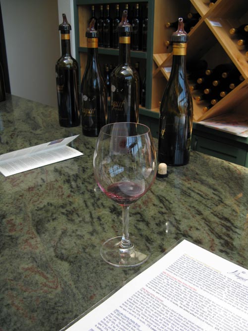 Tasting Room, August Briggs Wines, 333 Silverado Trail, Calistoga, California