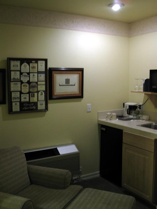 Room 4, Euro Spa & Inn, 1202 Pine Street, Calistoga, California