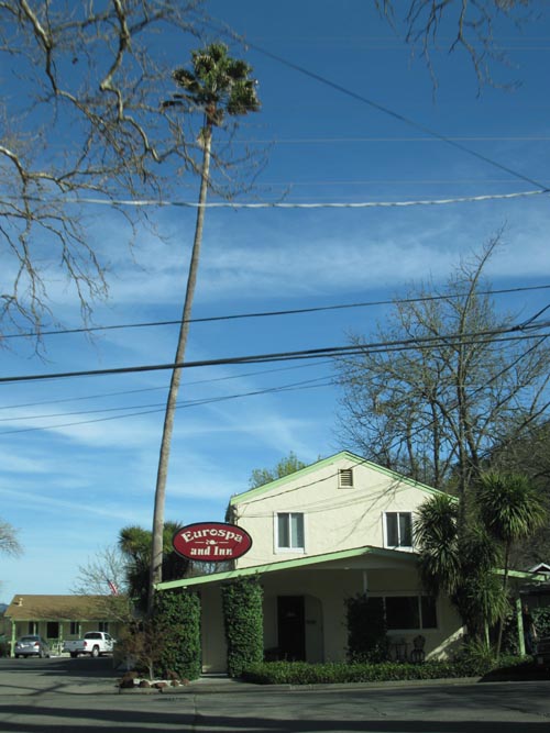 Euro Spa & Inn, 1202 Pine Street, Calistoga, California