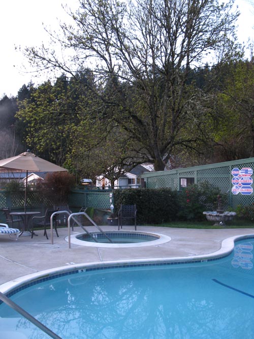 Euro Spa & Inn, 1202 Pine Street, Calistoga, California