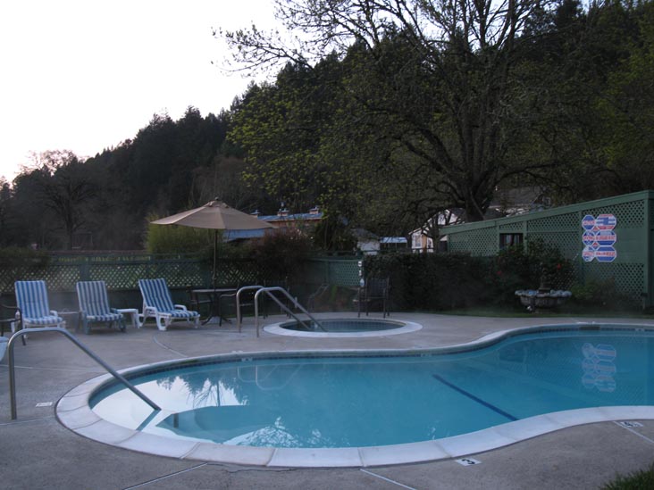 Euro Spa & Inn, 1202 Pine Street, Calistoga, California