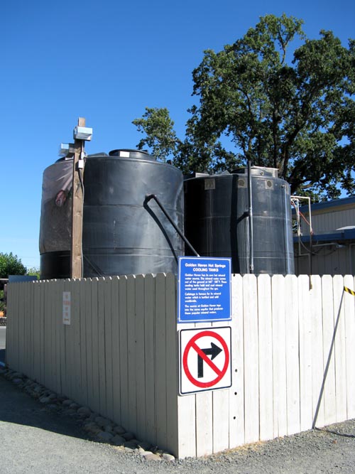 Cooling Tanks, Golden Haven Hot Springs Spa & Resort, 1713 Lake Street, Calistoga, California