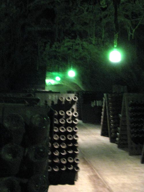 Riddling Demonstration, Cave, Schramsberg Vineyards, 1400 Schramsberg Road, Calistoga, California