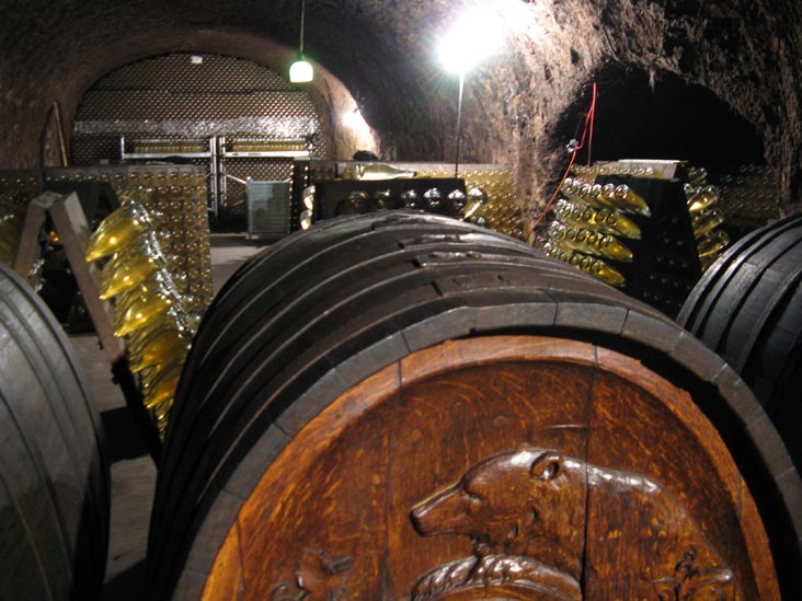 Tour, Cave, Schramsberg Vineyards, 1400 Schramsberg Road, Calistoga, California, March 10, 2009