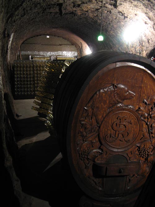 Tour, Cave, Schramsberg Vineyards, 1400 Schramsberg Road, Calistoga, California, March 10, 2009