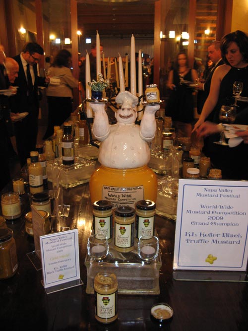 Mustard Competition, Mustard Festival Spicy Soirée, Black Stallion Winery, 4089 Silverado Trail, Napa, California, March 13, 2009