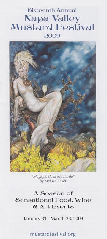 Sixteenth Annual Napa Valley Mustard Festival Brochure, 2009