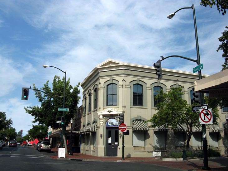 1st Street and Coombs Sreet, NW Corner, Napa, California