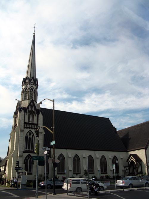 Randolph Street and 3rd Street, SW Corner, Napa, California