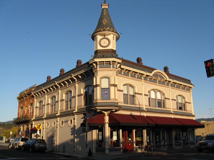 Main Street and 1st Street, SE Corner, Napa, California
