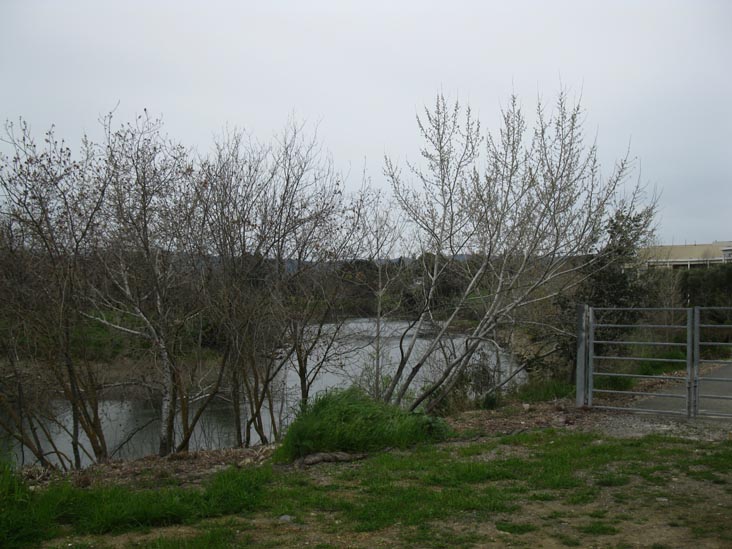 Napa River From Oxbow Public Market, 610 First Street, Napa, California, March 9, 2010