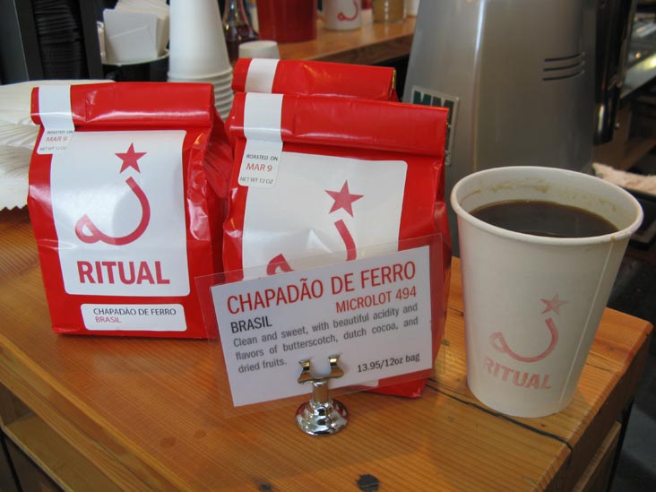 Chapadão de Ferro Clover Coffee, Ritual Roasters, Oxbow Public Market, 610 First Street, Napa, California