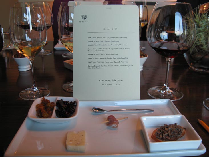Tasting, Patz & Hall Salon, 851 Napa Valley Corporate Way, Suite A, Napa, California