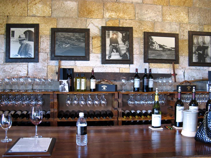 Tasting Room, Regusci Winery, 5584 Silverado Trail, Napa, California, 11:31 a.m.