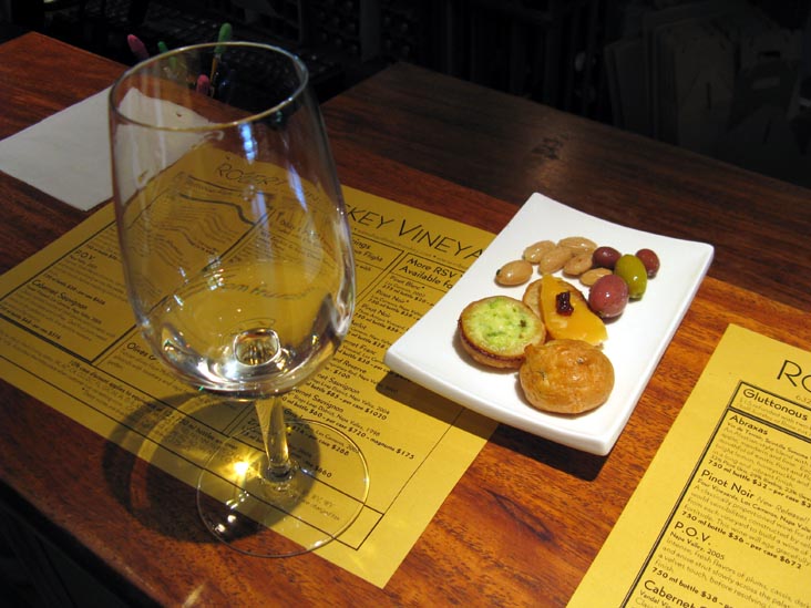 Gluttonous Flight, Robert Sinskey Vineyards, 6320 Silverado Trail, Napa, California