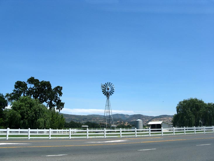 St. Helena Highway Across From Robert Mondavi Winery, Oakville, Napa County, California, 1:36 p.m.