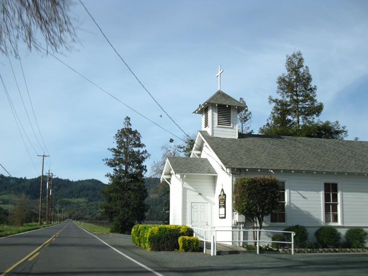 St. Stephen's Anglican Church, 1250 Oakville Grade, Oakville, California