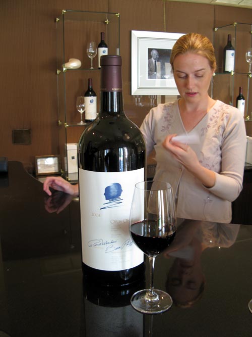 Tasting Room, Opus One, 7900 St. Helena Highway, Oakville, California